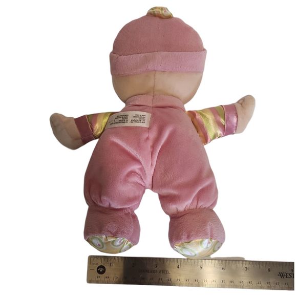 Fisher Price Baby's First Doll Stuffed Plush Pink 10" 2008 - Picture 2 of 4